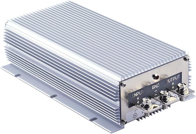 Cllena DC 24V to 12V 100A 1200W Waterproof Buck Transformer Power Supply by Cllena