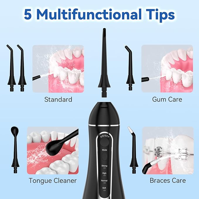 Cordless Portable Water Flosser - Image 4