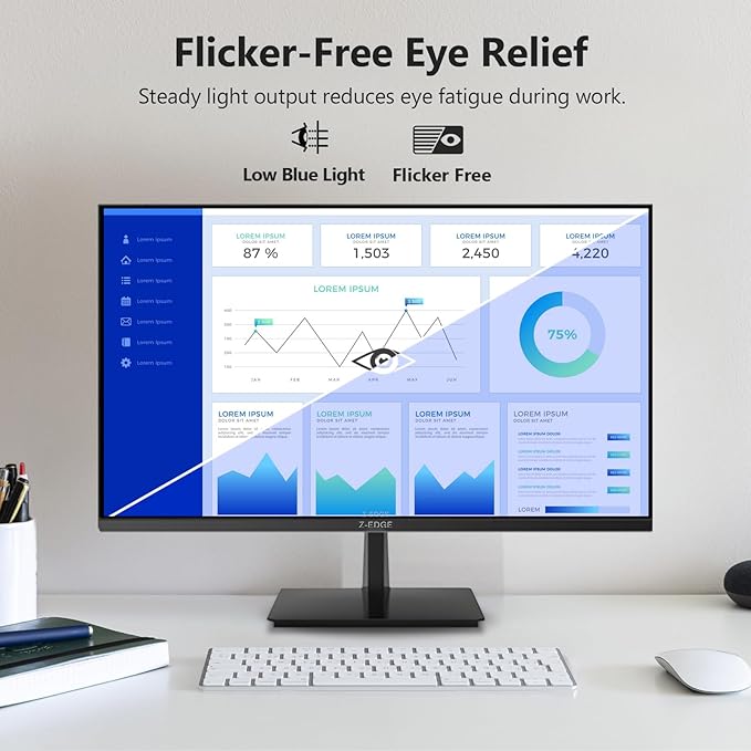 Z-Edge U27P4K 27-inch 4K Monitor IPS Ultra HD 3840x2160, 60Hz Refresh Rate - Image 6