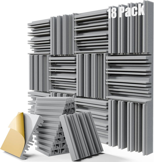 18 Pack Sound Proof Foam Panels