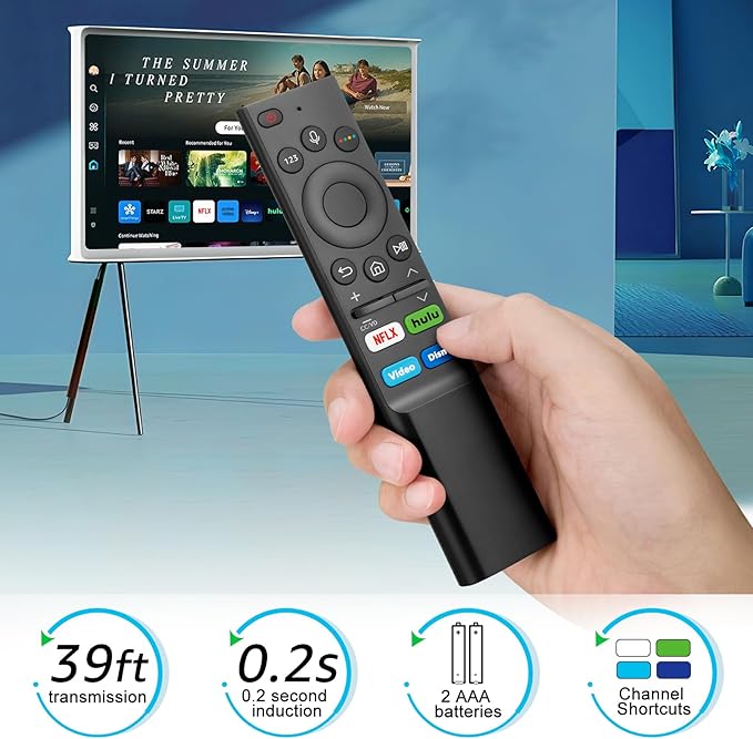 BN59-01385A Voice Remote for Samsung-Frame-TV-Remote, for Samsung Smart TV UHD - Image 7