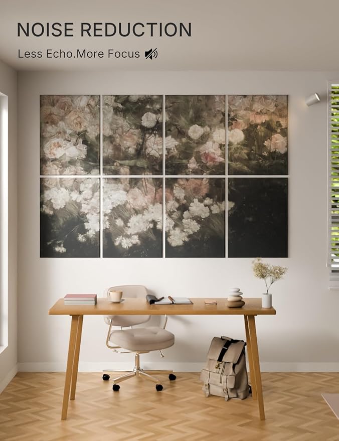 Wall Art Acoustic Panels, Decorative Sound Absorbing Panels - Image 2