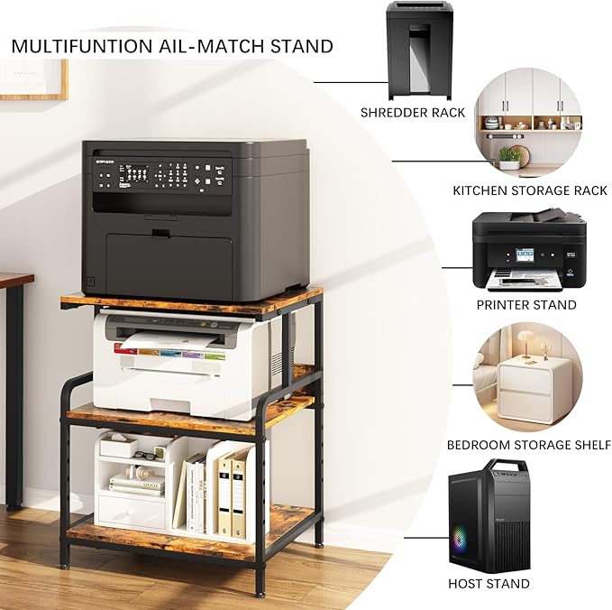 Arbuxzuy Large Printer Stand - Image 5