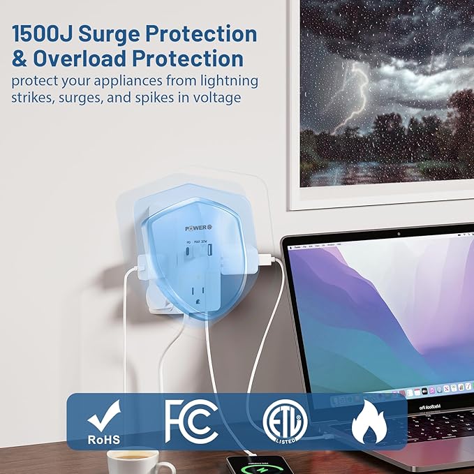 20W PD Fast Charging Wall Outlet - Image 4