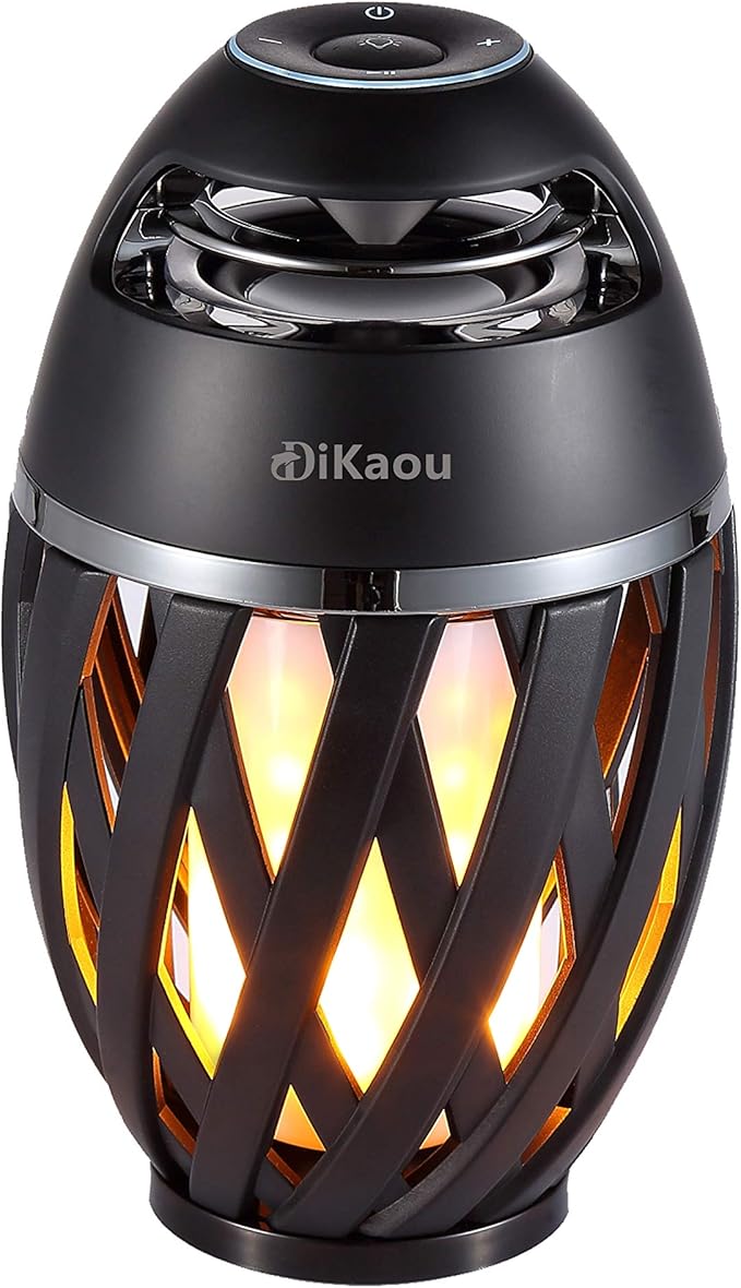 LED Flame Outdoor Table Lamp Torch Table Lamp by DiKaou