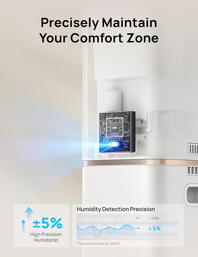 DREO HM735S 11L Smart Humidifier Large Room 700 ft², 100H Cool Mist Air - Image 5