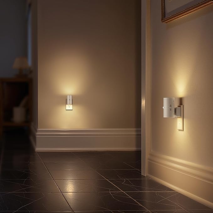 Briignite Motion Sensor Night Light, Motion Activated Plug in Night Lights - Image 9