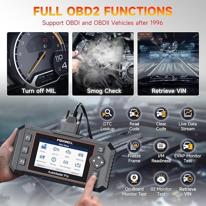 2026 FOXWELL NT624 Elite OBD2 Scanner, All System - Image 4