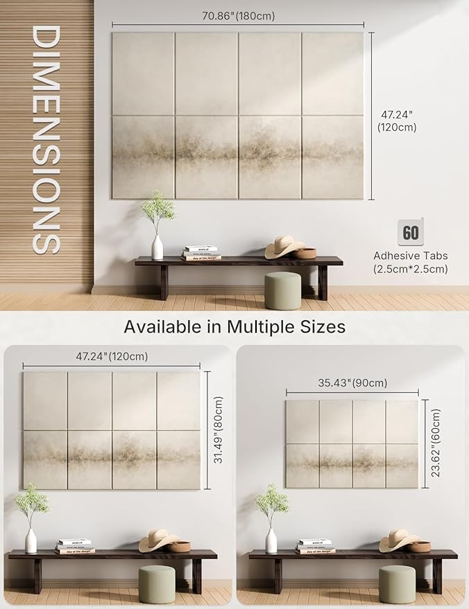 Wall Art Acoustic Panels, Decorative Sound Absorbing Panels - Image 5