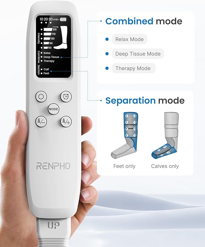 RENPHO Leg Massager for Circulation and Pain Relief FSA - Image 6