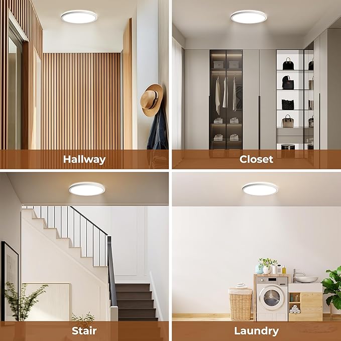 Matane 2Pack Motion Sensor LED Ceiling Light - Image 7