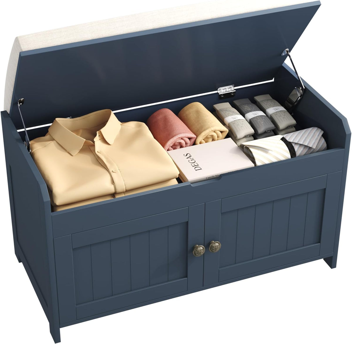homefort 30" shoe bench with lift top storage, main product view