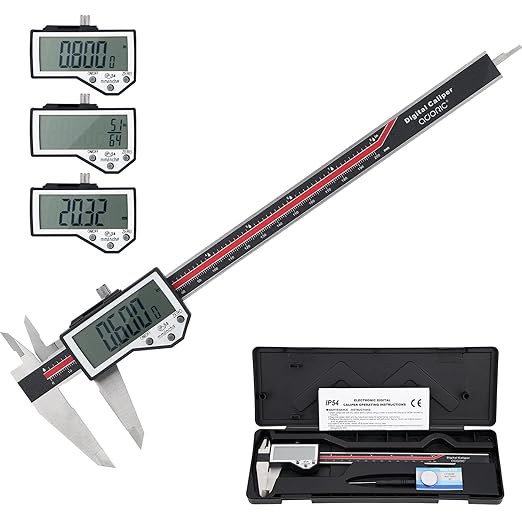 Digital Caliper, Durable Measuring Tool by ADORIC