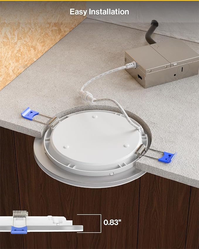 Sunco 6 Inch LED Recessed Light - Image 4