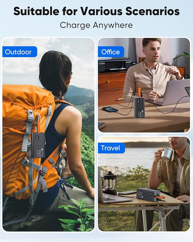80000mAh Portable Charger Power Bank High Capacity, Fast Charging 30W PD USB C - Image 8