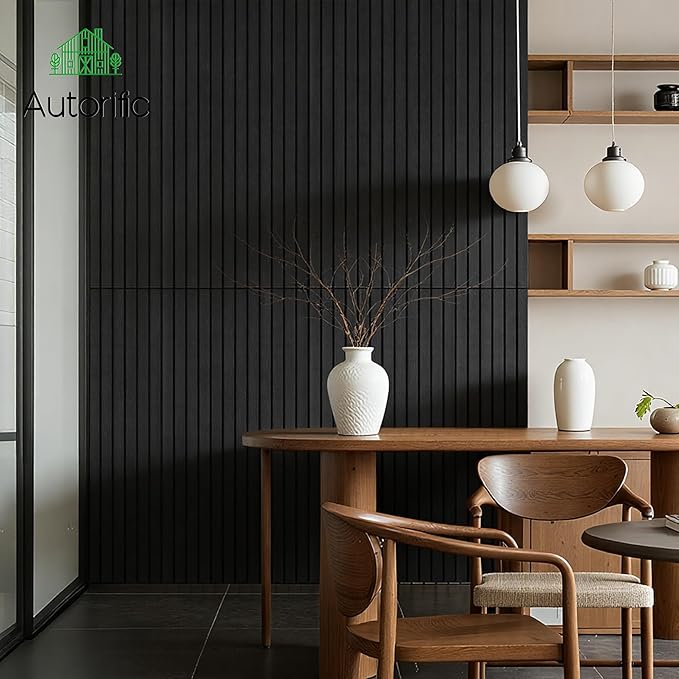AUTORIFIC Wood Veneer Sound Panels, 10 Pack 47.2”x23.6” Wall Panels, Decorative - Image 4