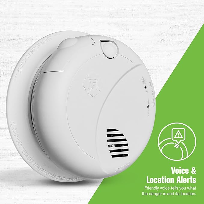 First Alert Combination Smoke & Carbon Monoxide Alarm, Interconnect Hardwire - Image 2
