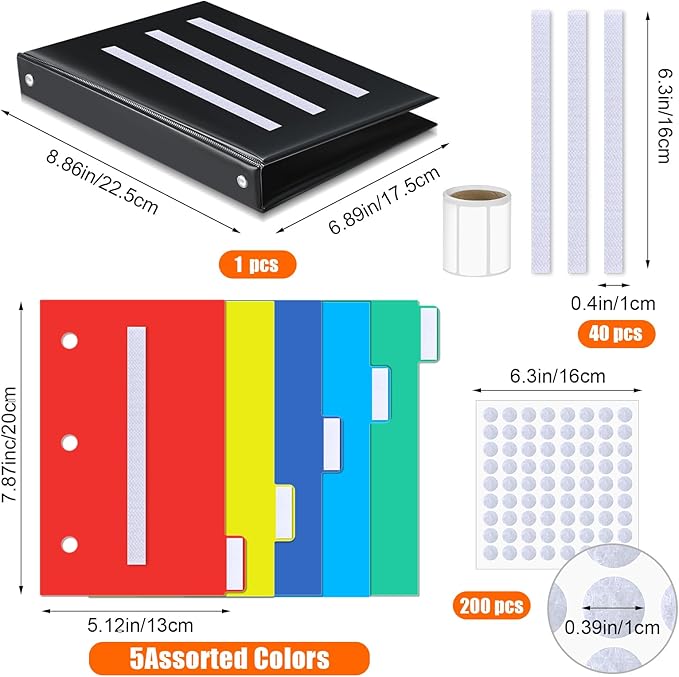 Ctosree 246 Pcs Communication Book Small Tools - Image 2