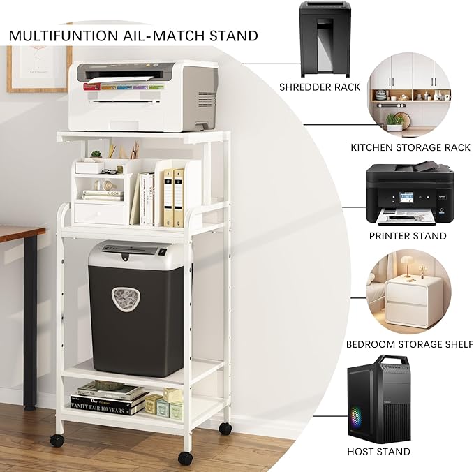 Arbuxzuy 4-Tier Printer Stand - Image 6
