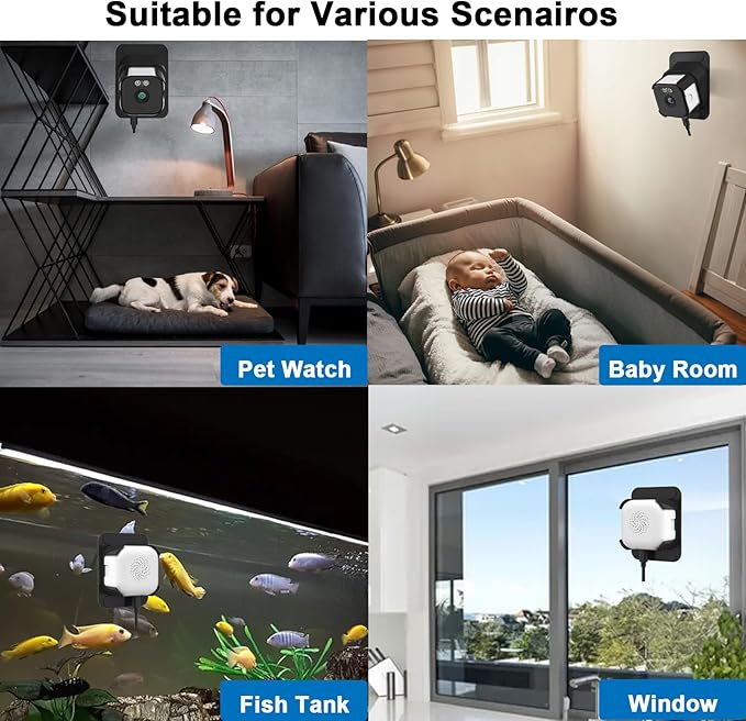 2K Window Cameras for Home Security, 2.4GHz & 5GHz WiFi Baby/Pet Camera - Image 7