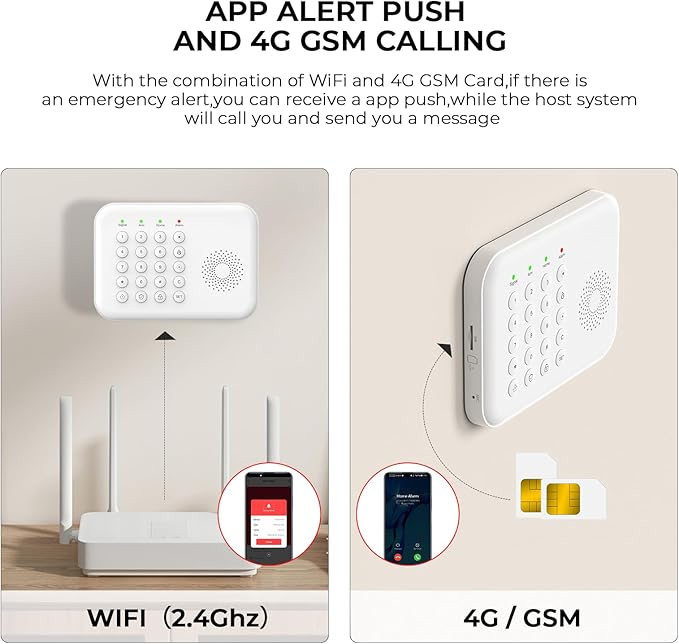 PGST Home Security Alarm System, Smart Home Alarm System - Image 6