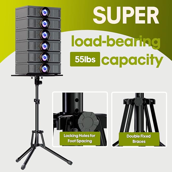 ORWOD Projector Stand Laptop Tripod - Image 2