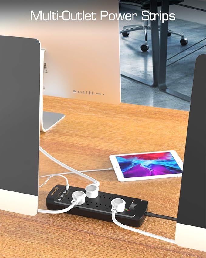 Witeem Surge Protector Power Strip - Image 8