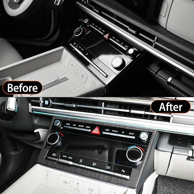 YOUTOOCAR Climate Control Panel Trim Frame Cover Compatible - Image 4