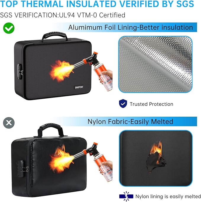 ENGPOW Fireproof Document Box - Image 2