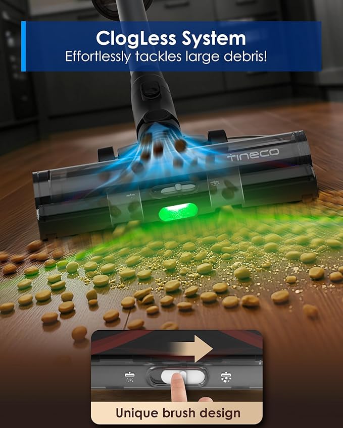 Tineco Pure ONE Station 5 Pro Cordless Smart Stick Vacuum, Automatic Dust - Image 7