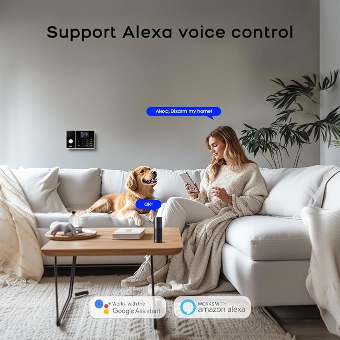 PGST WiFi Alarm System for Home Security, DIY Door Alarm Sensors, Tuya App - Image 8
