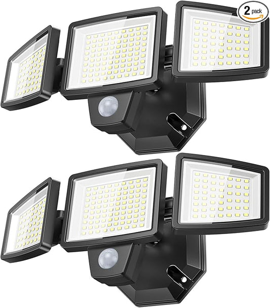 PURICH LED Security Lights Motion Sensor Outdoor Lights, 5000K Daylight by Lightupyourwayhome