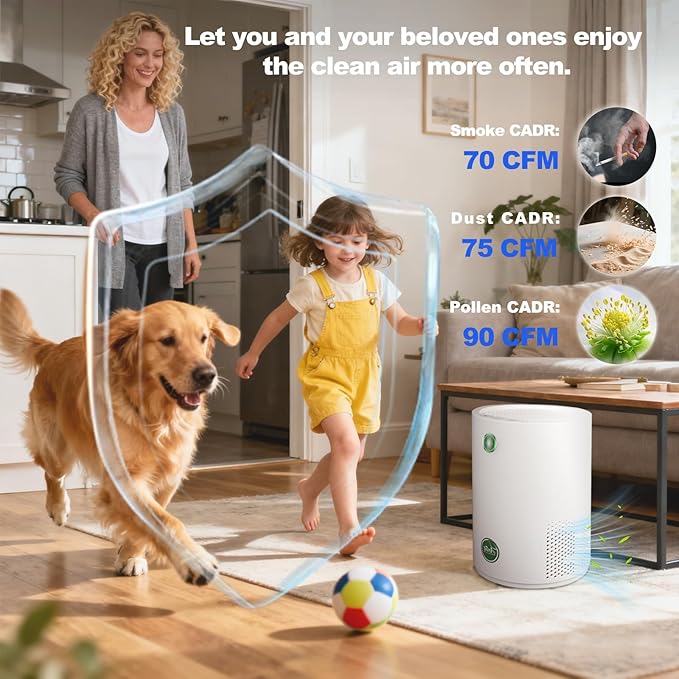 Arint Air Purifiers for Bedroom, H13 True HEPA Air Purifier - Image 3