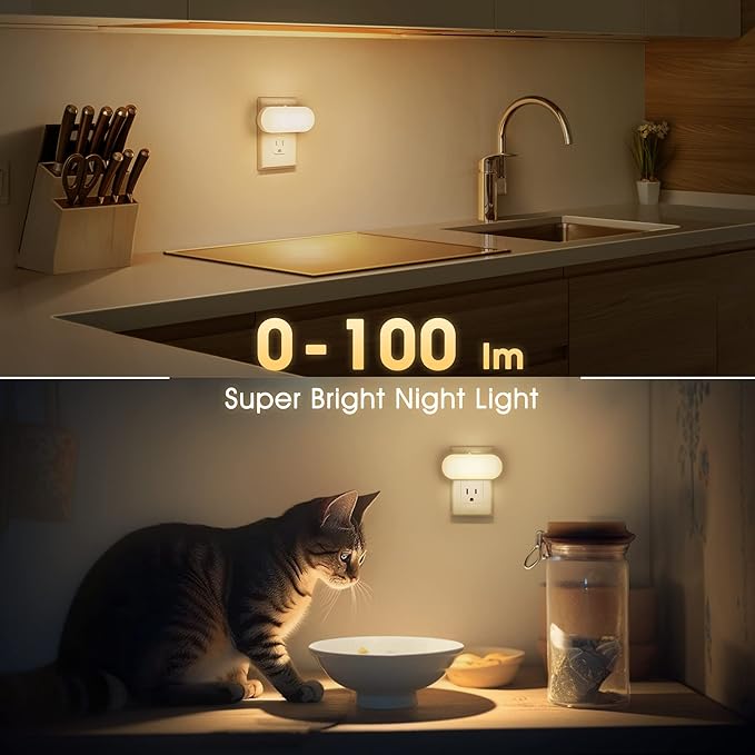 DORESshop Night Lights Plug into Wall, 1W 3000K Led Night Light - Image 7