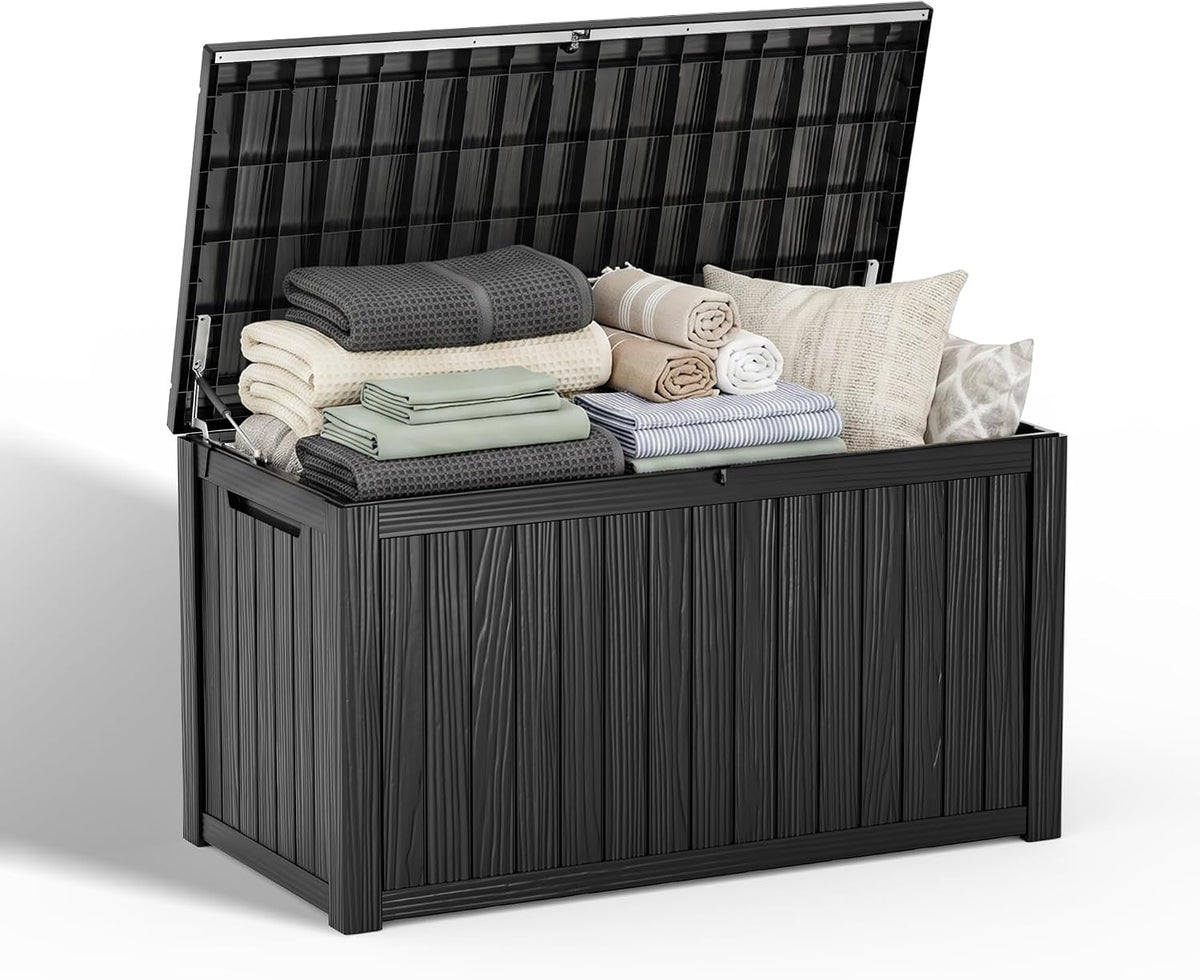 drato 200 gallon outdoor storage box waterproof, resin, main product view