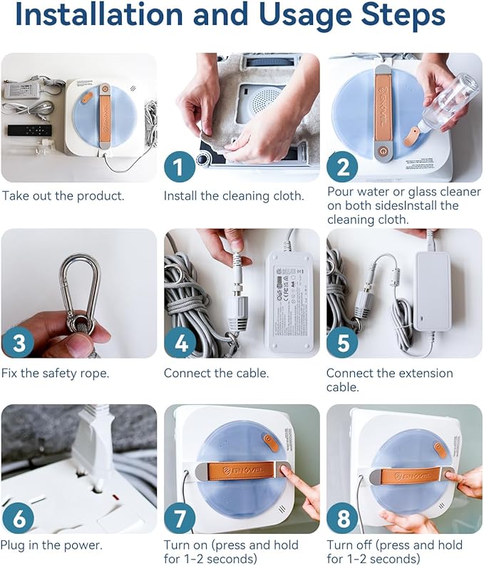 GNOVEL Window Cleaning Robot - Image 9