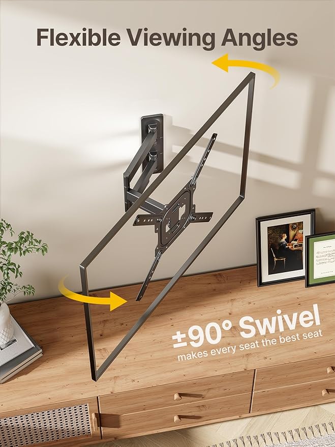 monTEK Full Motion TV Wall Mount - Image 5