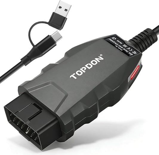 TOPDON 3-in-1 High-Speed USB OBD2 Adapter by TOPDON