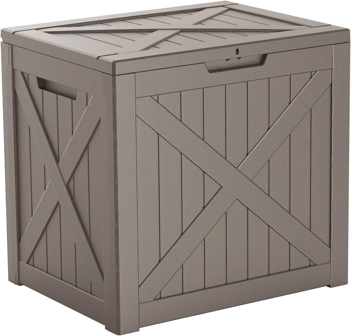 rojik 36 gallon deck box outdoor, waterproof outdoor, main product view