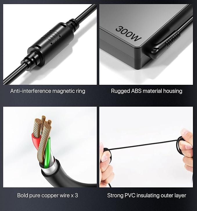 Lvyatuo 300W 20V 15A Laptop Charger Compatible - Image 4