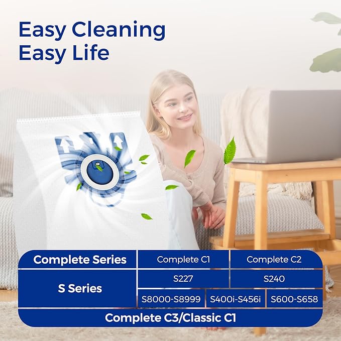 Vacuum Cleaner Bags Fit for Miele Classic C1 Complete C1 C2 C3 S227 S240 S270 - Image 6
