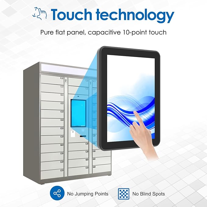 10.1 Inch 1000 Nits Sunlight Readable Multi Touch PCAP Open Frame Touch Screen - Image 6