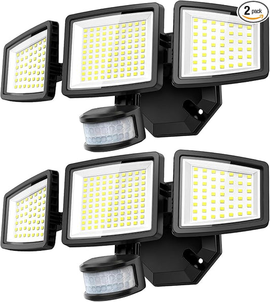 PURICH LED Security Lights Motion Sensor Light Outdoor, Waterproof, Flood Light by Lightupyourwayhome