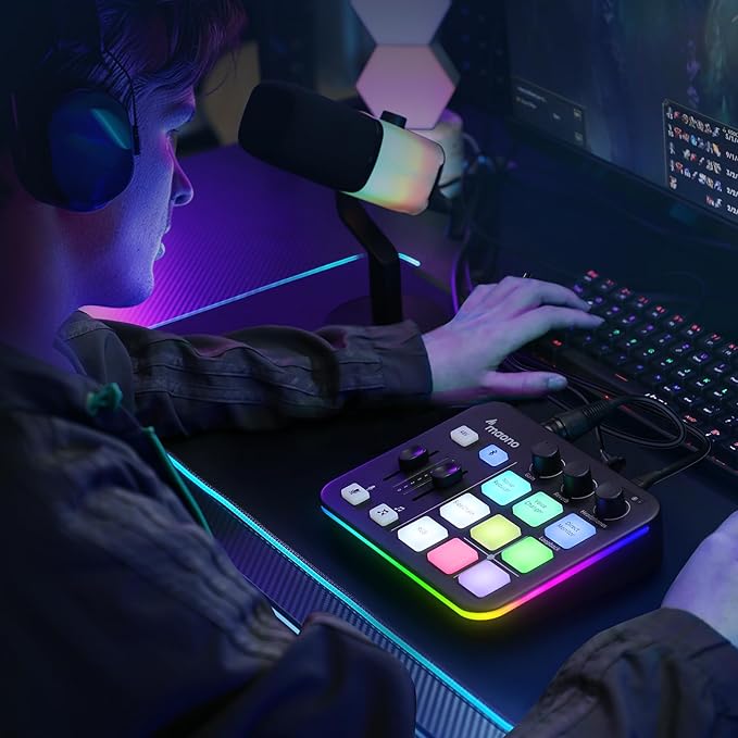 MAONO Gaming Audio Mixer, Audio Interface - Image 9