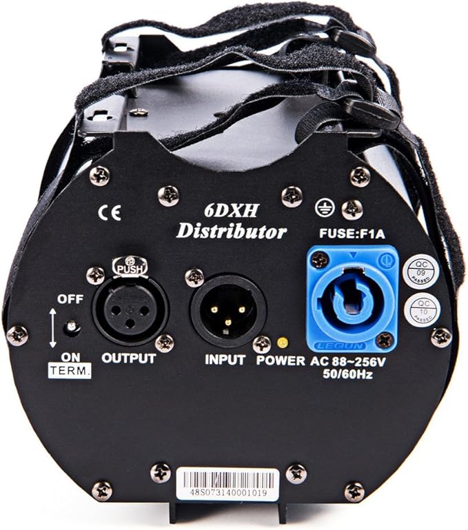 MFL. DMX Splitter with One Input 6-Way Distributor 3-Pin Xlr Separate Dmx - Image 2