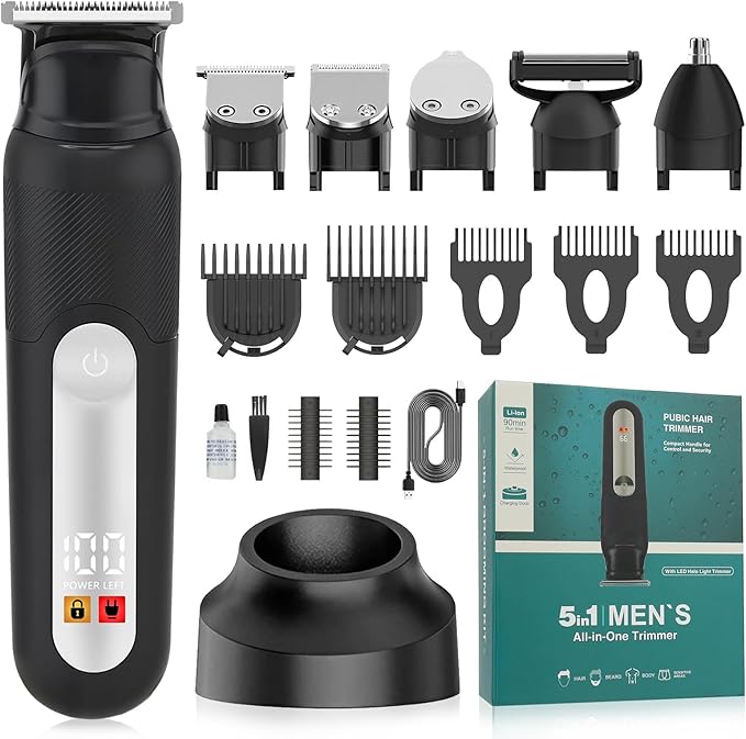 SUNNOW Electric 5-in-1 Body Hair Trimmer by SUNNOW