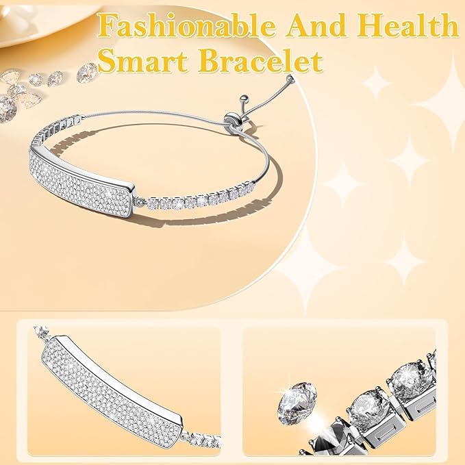 Smart Bracelet for Women, Jewelry Fitness Tracker - Image 8