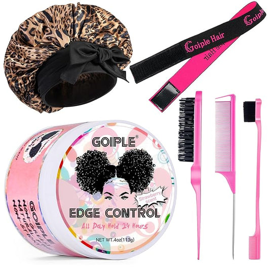 Goiple Edge Control Wax for Women Strong Hold Non-greasy Edge Smoother by Goiple