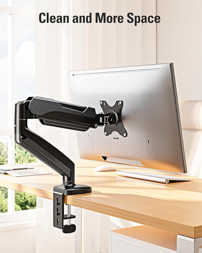 DreamAxis Single Monitor Mount, Gas Spring Monitor Arm - Image 9