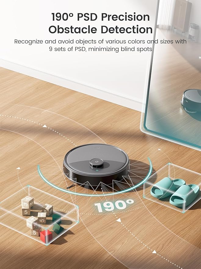 Lefant M3 Max Robot Vacuum, Robot Vacuum and Mop, 20000Pa Suction, Anti-Tangle - Image 7